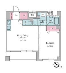 レジディア三越前 1303