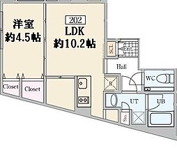 レーヴレジデンス高輪 202