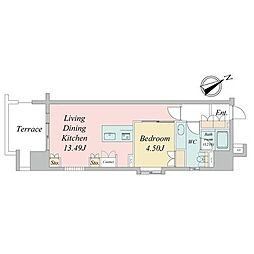 ニューシティアパートメンツ戸越 102
