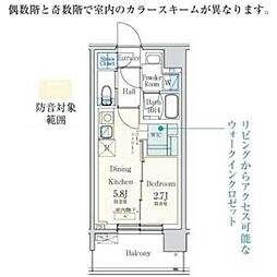 デュオフラッツ東品川オト 603