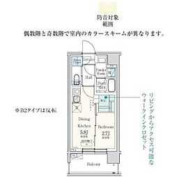 デュオフラッツ東品川オト 602