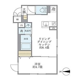 プラティーク旗の台ヒルサイド 203