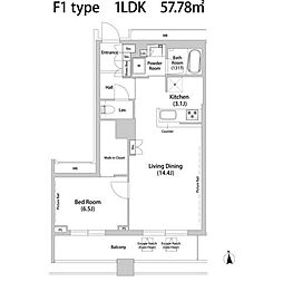 品川ハートビュータワー 1905