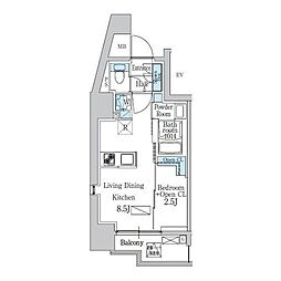 デュオフラッツ品川戸越 201