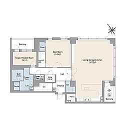 プレステージレジデンス白金台 203