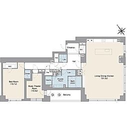 プレステージレジデンス白金台 202