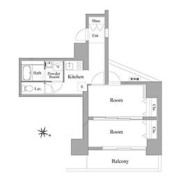 メゾン・ド・ヴィレ麻布台 901