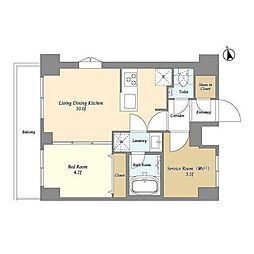 オーガスタレジデンス大森 801