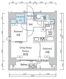 デュオフラッツ浅草蔵前 402