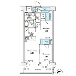 フロンティアレジデンス錦糸公園 624