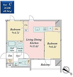 クロスレジデンス日本橋浜町 604