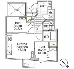 ブリックレジデンス目黒本町 404