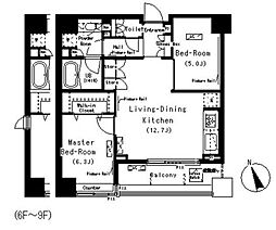 パークキューブ代々木富ヶ谷 704