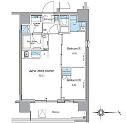 ルフォンプログレ蔵前ナチュール 1102