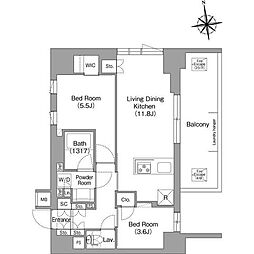 コンフォリア・リヴ西大島サウス 305