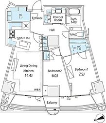 パークコート神宮北参道ザタワー 1805