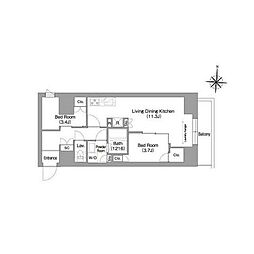 コンフォリア・リヴ南品川 604