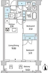 グリーンレジデンス赤坂 407