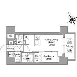 バウスフラッツ蔵前 1002