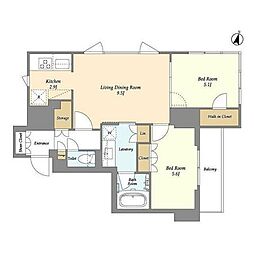 アイフラット若松河田 1101