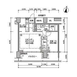 東雲キャナルコートCODAN 17-906
