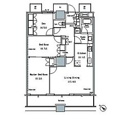 ザ・東京タワーズミッドタワー 2812