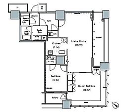 ザ・東京タワーズミッドタワー 1108