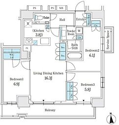パークホームズ東陽町 1001