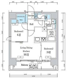 デュオフラッツ浅草蔵前 802
