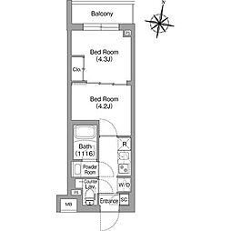コンフォリア・リヴ東中野 208