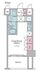 レジディア品川 402