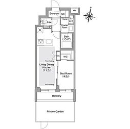 コンフォリア・リヴ東中野 102