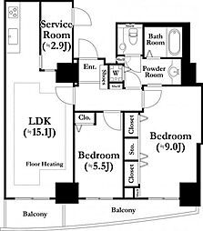 河田町ガーデン1 908