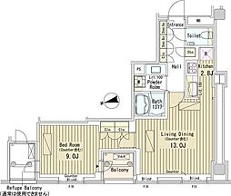 パークアクシス御成門 1408