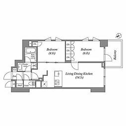 フォレシティ富ヶ谷 201