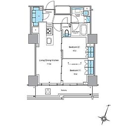 ルフォンプログレ渋谷ヒルトップ 1802