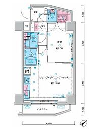 ジェノヴィア三ノ輪3スカイガーデン 1104