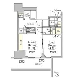 メゾンカルム日本橋馬喰町 1007