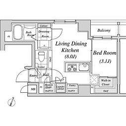 レジディア神田 602