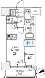 ベルファース八丁堀ウエスト 1107