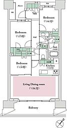 晴海フラッグパークビレッジ E604