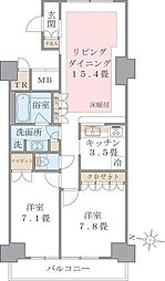 ブリリアイスト東雲キャナルコート 1307