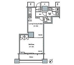 ザ・東京タワーズミッドタワー 2103