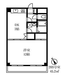 グランドゥール等々力 203