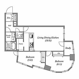 ルネパルティーレ汐留 704