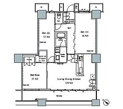 ザ・東京タワーズミッドタワー 403