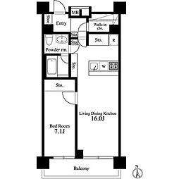 プライマル新宿若松町 1404