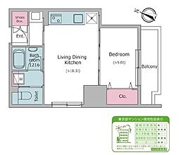 クロスレジデンス日本橋本町 1103
