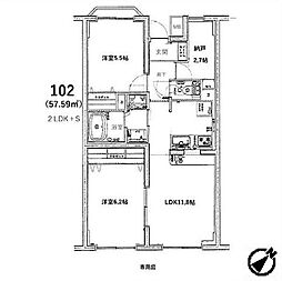 エクセルコート千駄木 102