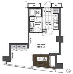 スカイハウス浜離宮 1602